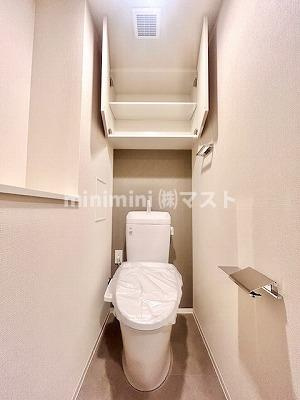 大阪市西区立売堀３丁目の賃貸マンションのトイレ