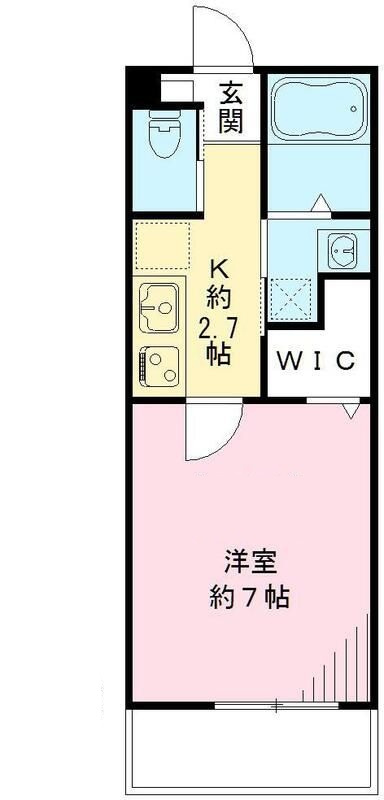 ハレルアナの間取り|間取りです。