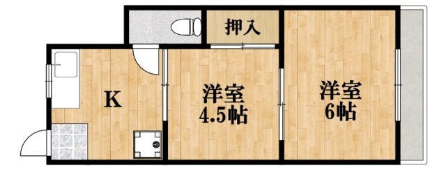 カキウチビルの間取り