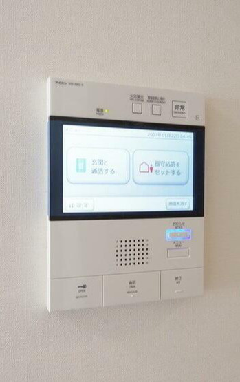 ヴィラクレール浅草のセキュリティ|モニター付インターホン