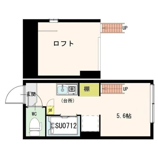ＡＶＡＮＤ神楽坂の間取り|間取りです。