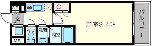 サムティ本町AGEの間取り|サムティ本町AGE　間取り