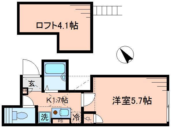 マーキュリー平井の間取り