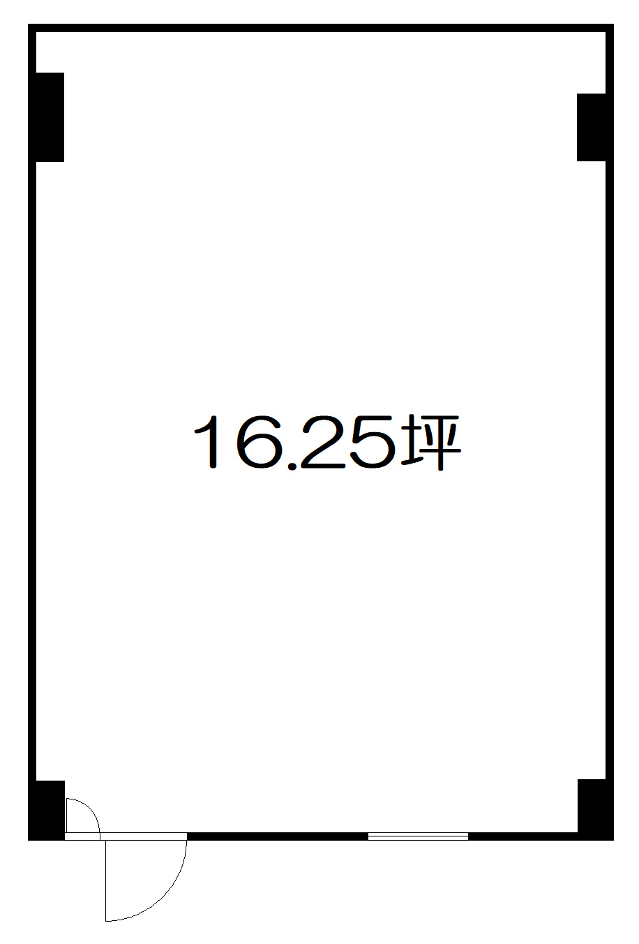 パティオビルの間取り