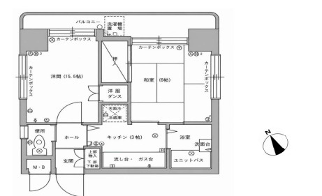 ＳＳＫグリーンパーク三ノ輪の間取り