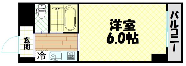 【間取り】 | ハーバーメゾン弁天