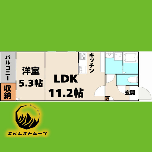 Delica日比野の間取り