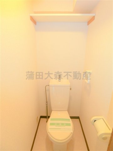 ロイヤルガーデン千鳥町のトイレ|棚付きのトイレ　