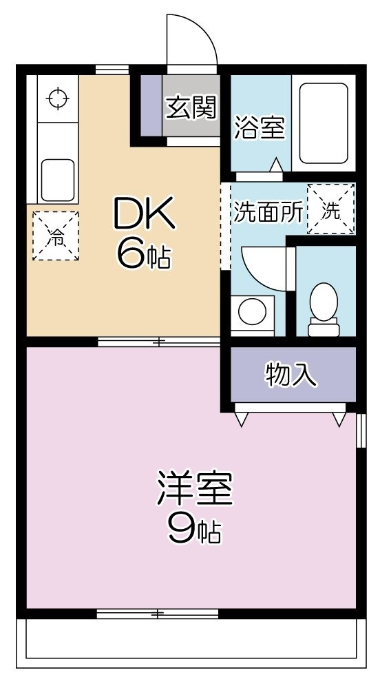 ガーデンハウス三軒茶屋 の間取り|間取りです。