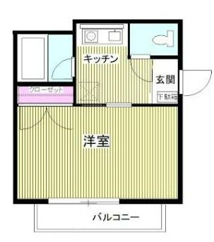 ピアーチェ落合の間取り|間取りです。