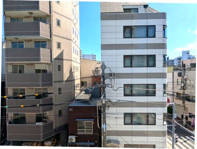 J.GRAN Court上野入谷の設備|4Fの眺望です