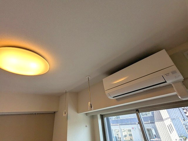 J.GRAN Court上野入谷の設備|リビングに取り外し可能な室内物干し設備付です