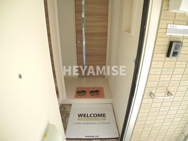 リッチプルメリアの玄関|※別部屋