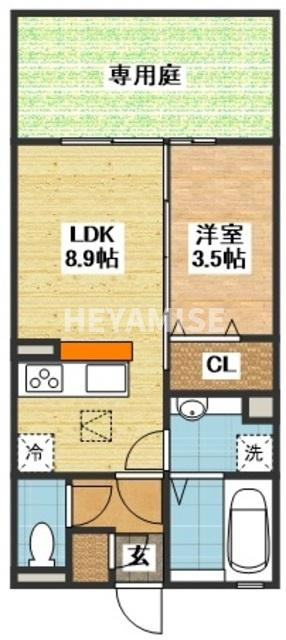 リッチプルメリアの間取り