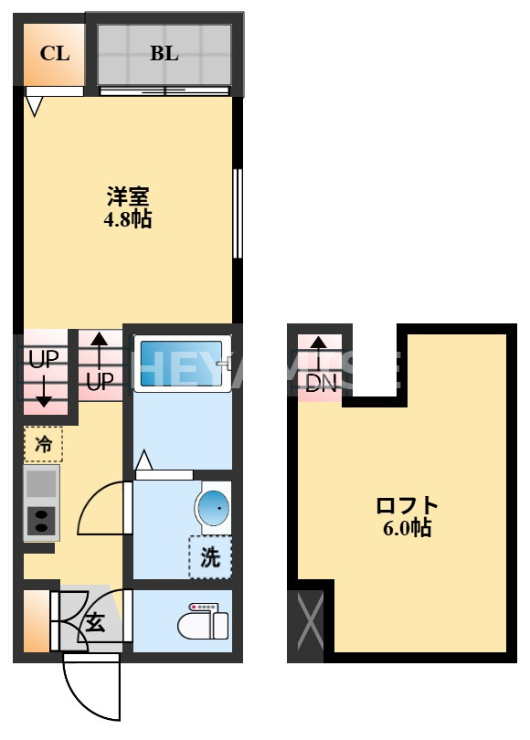 MODERN PALAZZO Isahaya S.R.の間取り