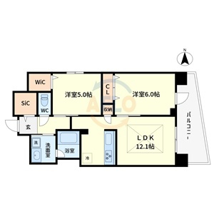 IBCResidenceWestの間取り|IBCResidenceWest　間取り
