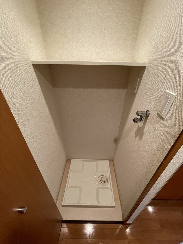 スカイコート大島の設備|洗濯機置場
