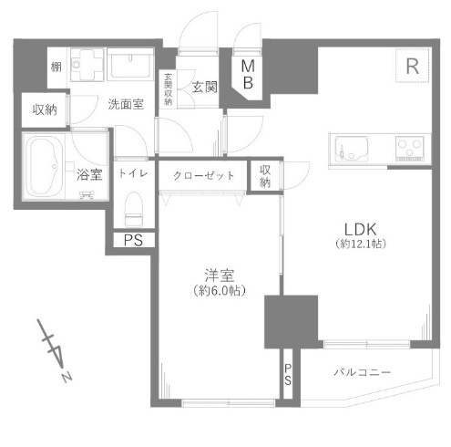 【間取り】 | 東池袋ハイツ壱番館