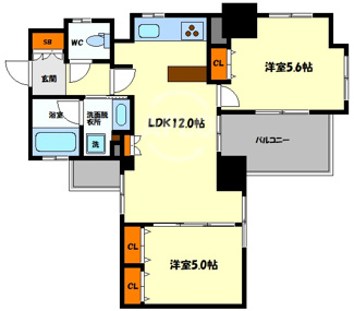 【間取り】 | CONOE本町通 | CONOE本町通（コノエ本町通）　間取り