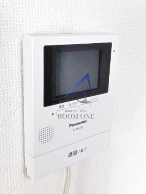 志茂3丁目戸建のセキュリティ|モニター付きインターホンです。