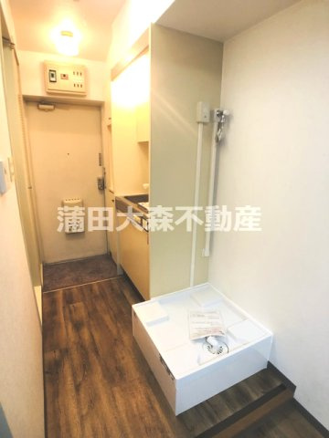 エクセレント蒲田の設備|室内洗濯機置き場