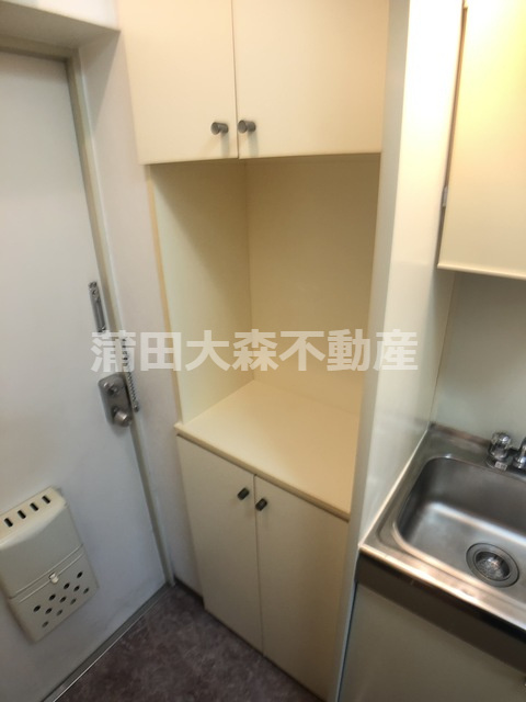 エクセレント蒲田の玄関