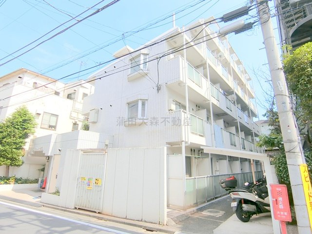 エクセレント蒲田の外観|1990年2月築　RC鉄筋コンクリート造地上5階建て総戸数35戸の分譲賃貸マンション
東京都大田区東蒲田1丁目　京急本線梅屋敷駅最寄り徒歩5分、京急蒲田駅徒歩12分