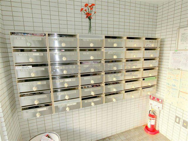 エクセレント蒲田のその他共用部分|メールBOX　集合ポスト