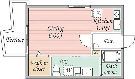 Branche三軒茶屋の間取り|間取りです。