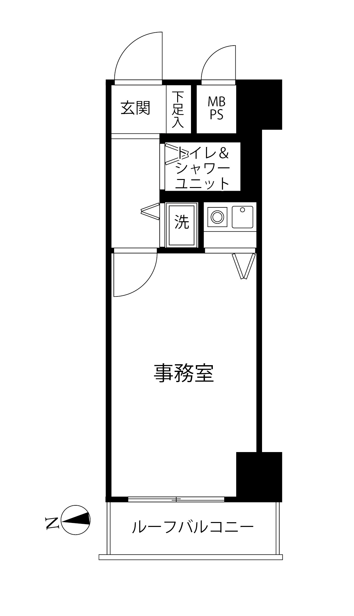 ライオンズマンション大森北第2の間取り