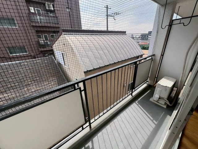 三富王子マンションのバルコニー