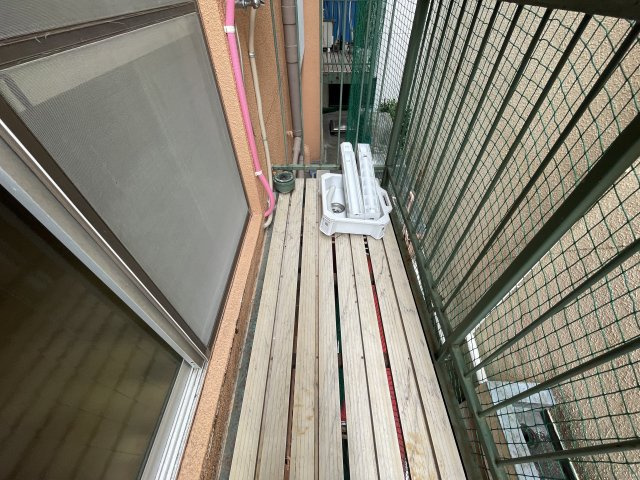 神戸市中央区北野町４丁目の賃貸マンションのバルコニー