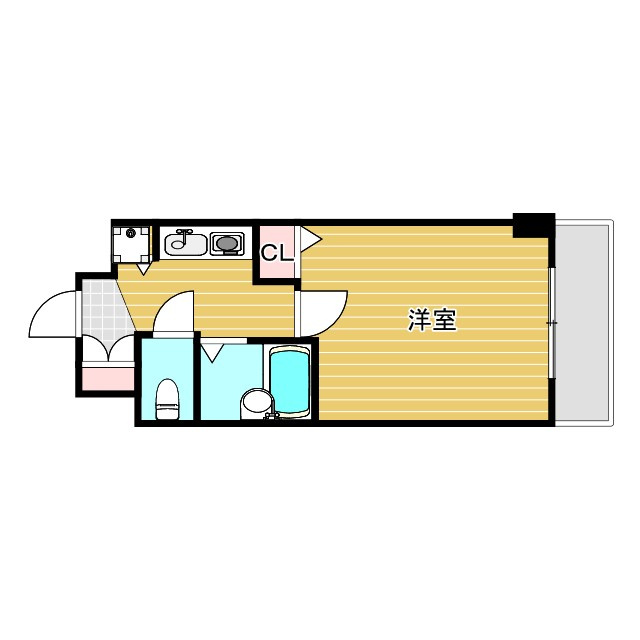 ストリーム江坂の間取り