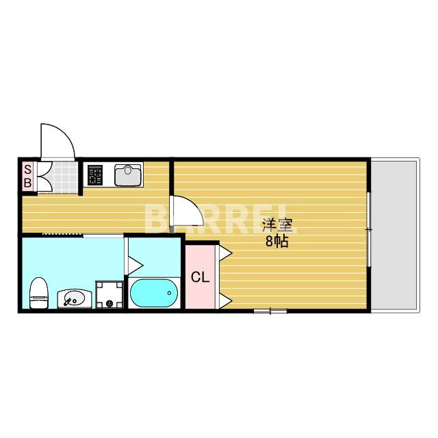 パークヒルズ新大阪willの間取り