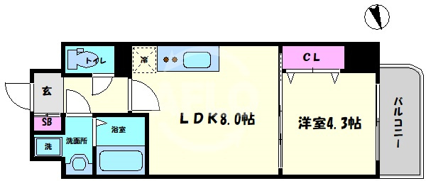 Garden House 新今里の間取り|Garden House 新今里　間取り