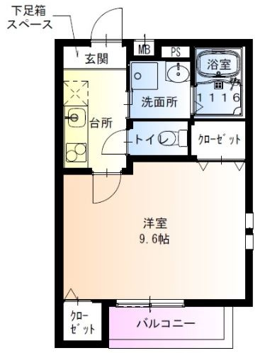 【間取り】 | フジパレス東羽衣Ⅲ番館