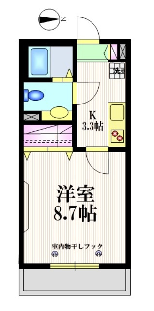 Ｏｒｖｉｅｔｏの間取り|【間取り】　最上階