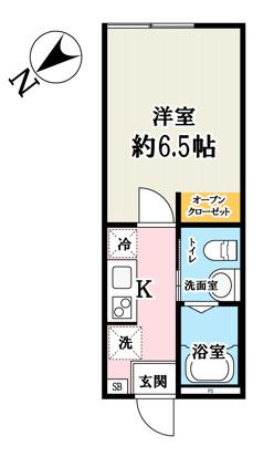 (仮称)キャメル久米川4の間取り