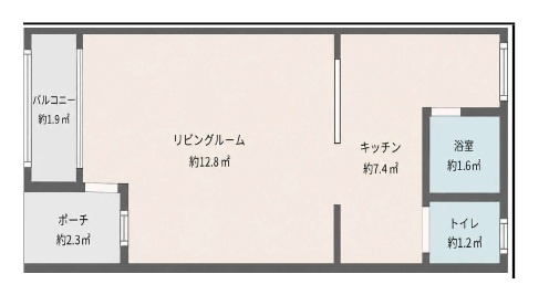 ＫＡＳＵＧＡマンションの間取り
