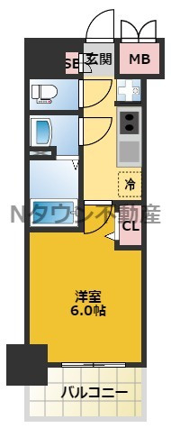 【間取り】 | プレサンス丸の内アドブル | 間取りです。