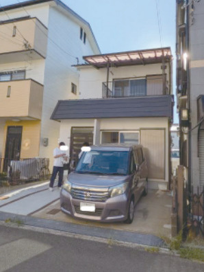平田貸家の外観
