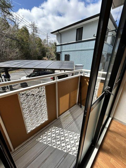 ジュネス青山のバルコニー