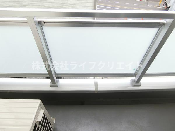 リブリ・ルミエール日野のバルコニー