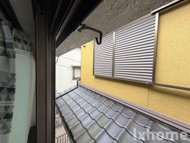 千両ハイツのバルコニー