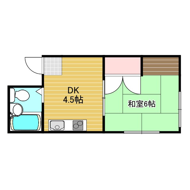 カンフォート淡路の間取り