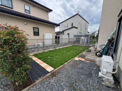 【庭】 | -三丁目不動産-　深谷市緑台　オール電化 | お庭です