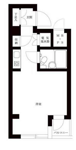 ペガサスマンション本郷の間取り|間取りです。