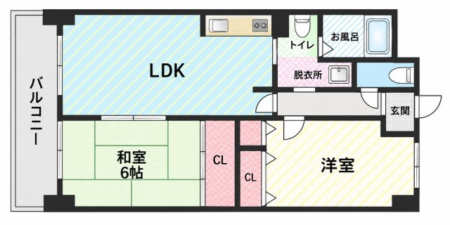 【間取り】 | 七道駅前マンション
