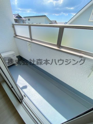 【バルコニー】 | 　ピレーネ北条Ⅴ | 暖かな日差しのふりそそぐバルコニー