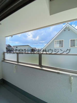 【展望】 | 　ピレーネ北条Ⅴ | 室内からの眺望です
